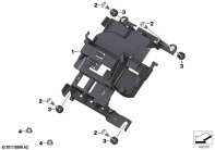 F850GS ADV 17 (K82) CONTROL UNIT SUPPORT parts diagram