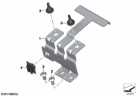 F850GS ADV 17 (K82) BATTERY HOLD DOWN parts diagram