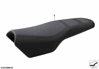 F850GS ADV 17 (K82) SEAT BENCH,  RALLYE parts diagram