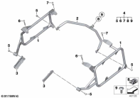 F850GS ADV 17 (K82) CASE CARRIER FOR ALUMINUM CASE parts diagram