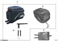 F850GS ADV 17 (K82) TANK-TOP BAG parts diagram