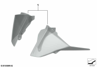F850GS ADV 17 (K82) WIND DEFLECTOR, TINTED parts diagram