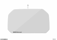 F850GS ADV 17 (K82) PROTECTIVE GLASS, TFT DISPLAY parts diagram