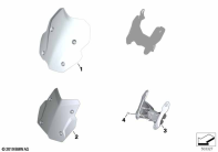 F850GS ADV 17 (K82) WINDSHIELD parts diagram