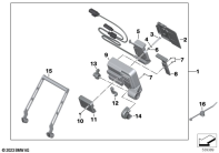 F850GS ADV 17 (K82) GPS PREPARATIONS parts diagram