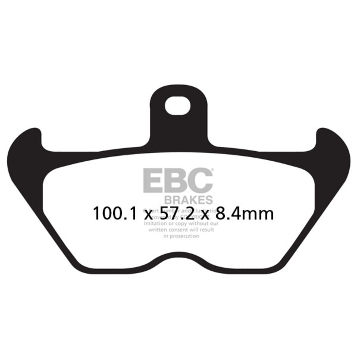 Buy EBC — Organic brake pads — Dapper Motor Dapper Motor — EBC — Organic brake pads | motorcycle controls