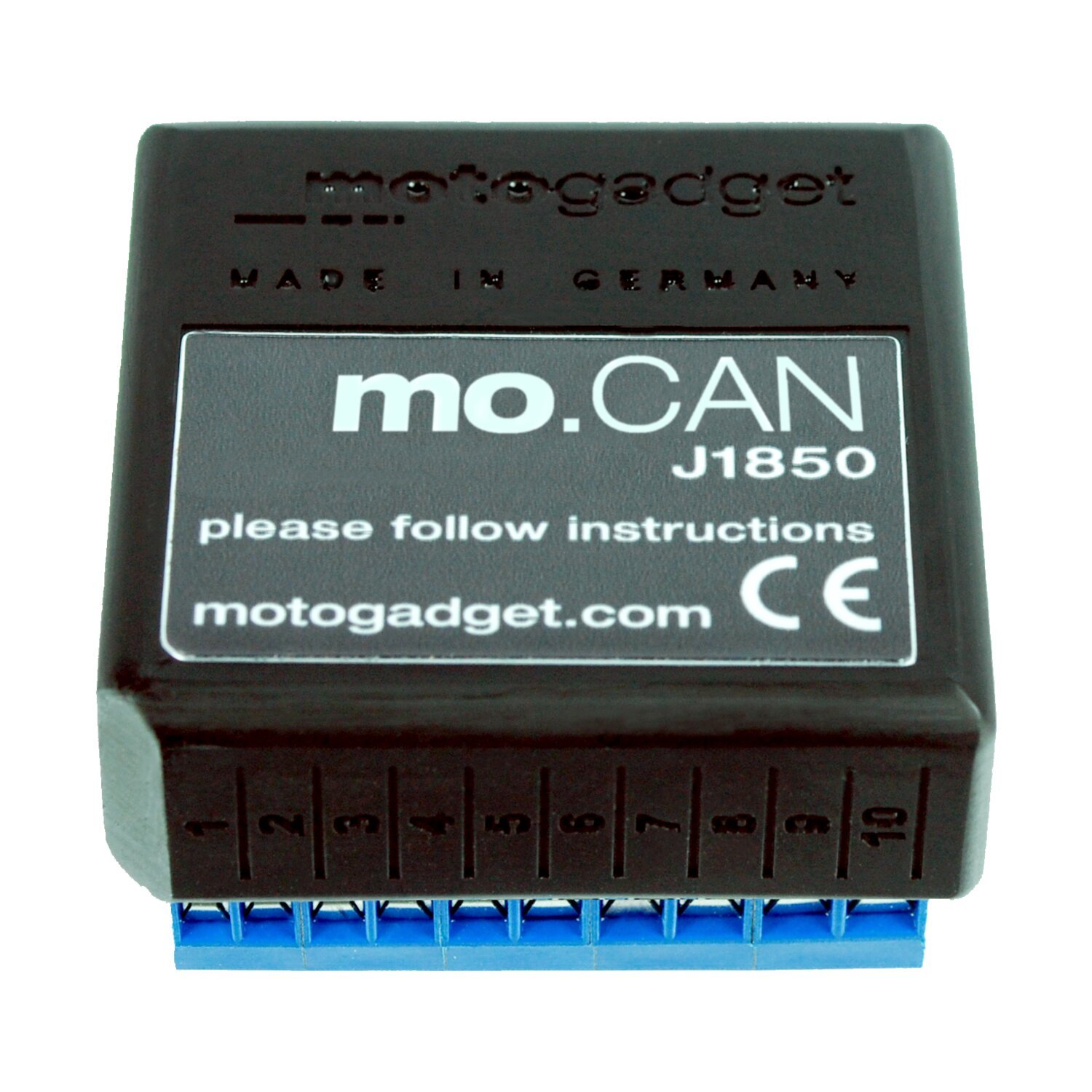 Dapper Motor — Motogadget — mo.can J1850 VRSC connector