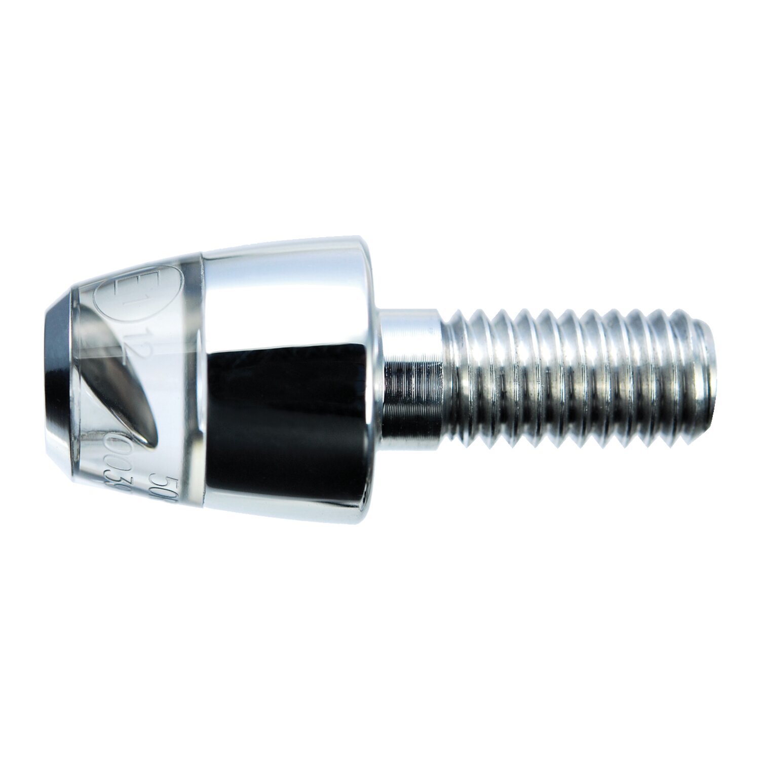 Dapper Motor — Motogadget — mo.blaze pin LED turn signals. Polished