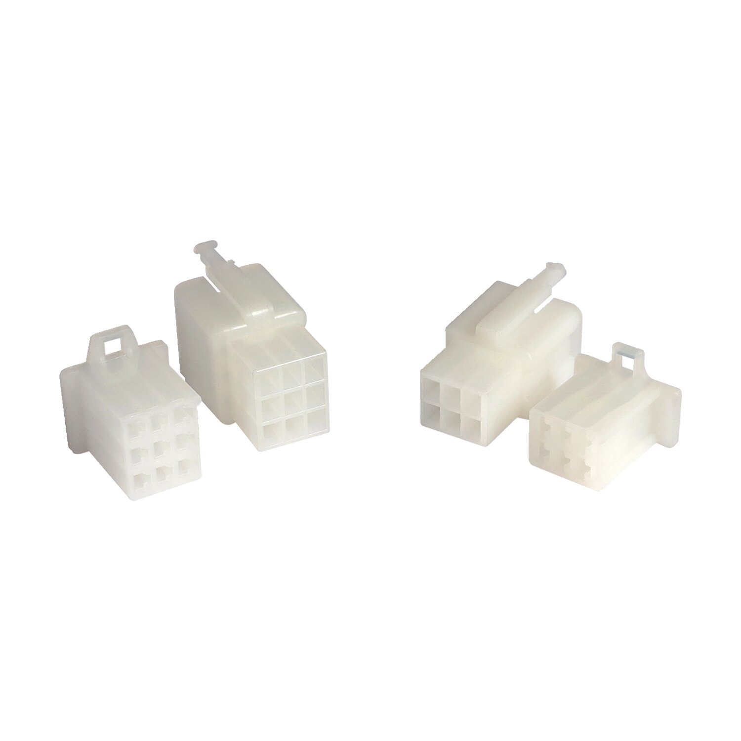 Dapper Motor — Motogadget — compact plug connector kit. 6-pins + 9-pins