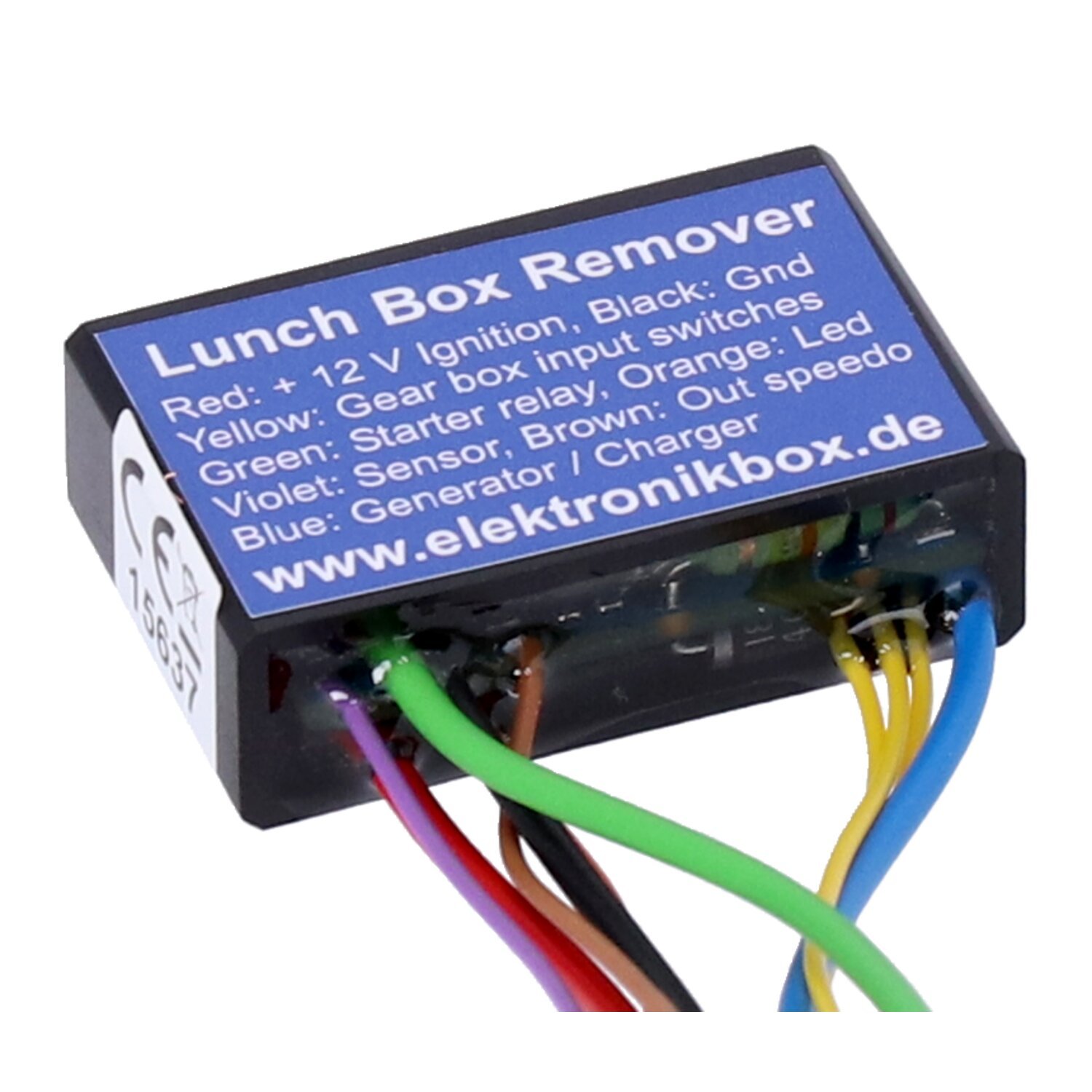 Dapper Motor — Elektronikbox — Axel Joost Elektronik, BMW K ''Lunchbox Remover''