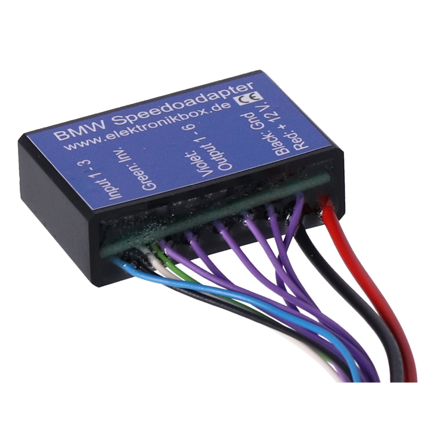 Dapper Motor — Elektronikbox — Axel Joost Elektronik, BMW K ''Speedo Adapter''