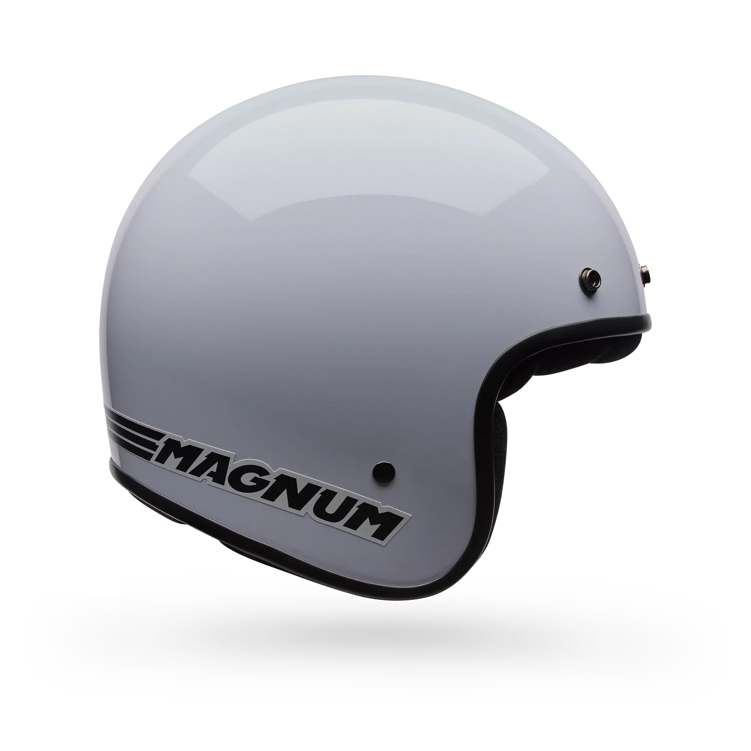 Buy Bell Helmets — Magnum — White — Dapper Motor Dapper Motor — Bell Helmets — Magnum — White | motorcycle helmet