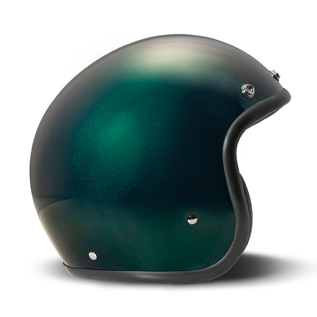 Kaufen DMD — Retro Helm Deep Grün — Dapper Motor Dapper Motor — DMD — Retro Helm Deep Grün | Motorradhelm