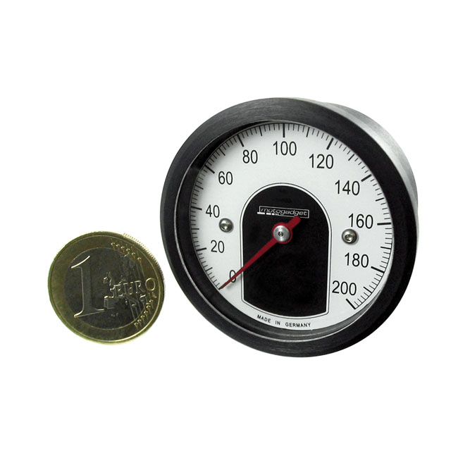 Koop Motogadget — Motoscope Tiny. Standard. Zwarte bezel — Dapper Motor Dapper Motor — Motogadget — Motoscope Tiny. Standard. Zwarte bezel | motor elektronica