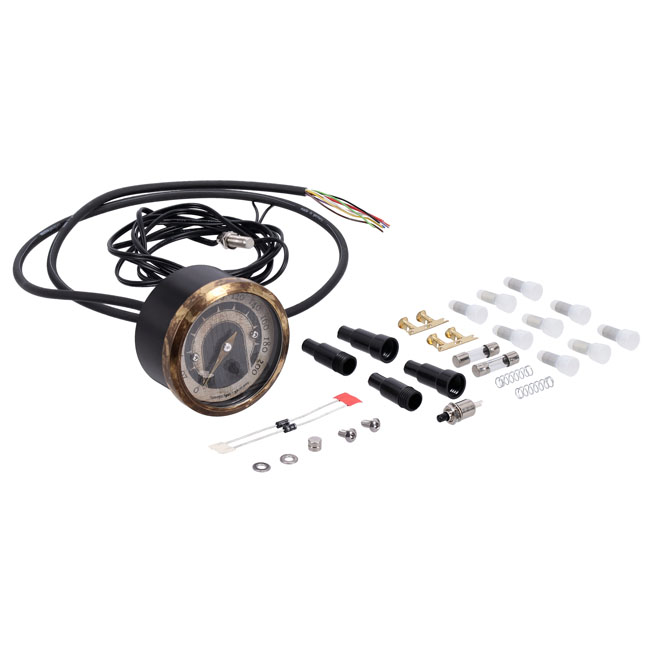 Kaufen Motogadget — Motoscope Tiny. Vintage. Brass — Dapper Motor Dapper Motor — Motogadget — Motoscope Tiny. Vintage. Brass | Motorrad-Elektronik