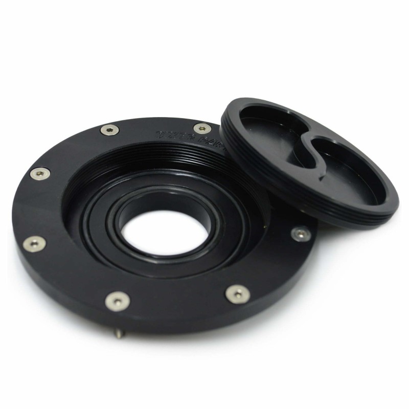 Dapper Motor — Black Fuel Filler Aircraft Cap Gas Cover BMW K75 K100 K1100 Cafe Racer Scrambler