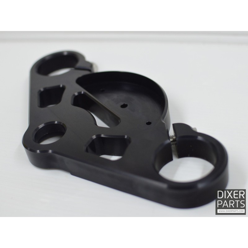 Dapper Motor — BLACK Upper Triple Tree Clamp (Yoke) BMW K75 K100 RS RT LT (1982-1991) Cafe Racer – Motogadget PRO