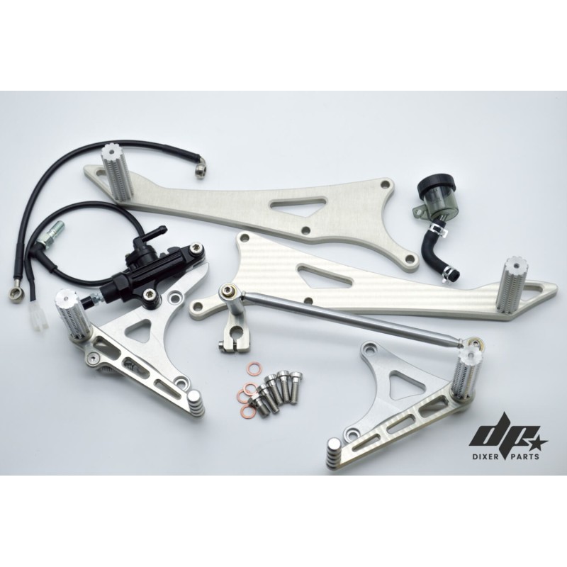 Acheter Kit Repose-pieds Double Avant + Arrière BMW K100 K75 K1100 — Dapper Motor Dapper Motor — Kit Repose-pieds Double Avant + Arrière BMW K100 K75 K1100 | commandes moto