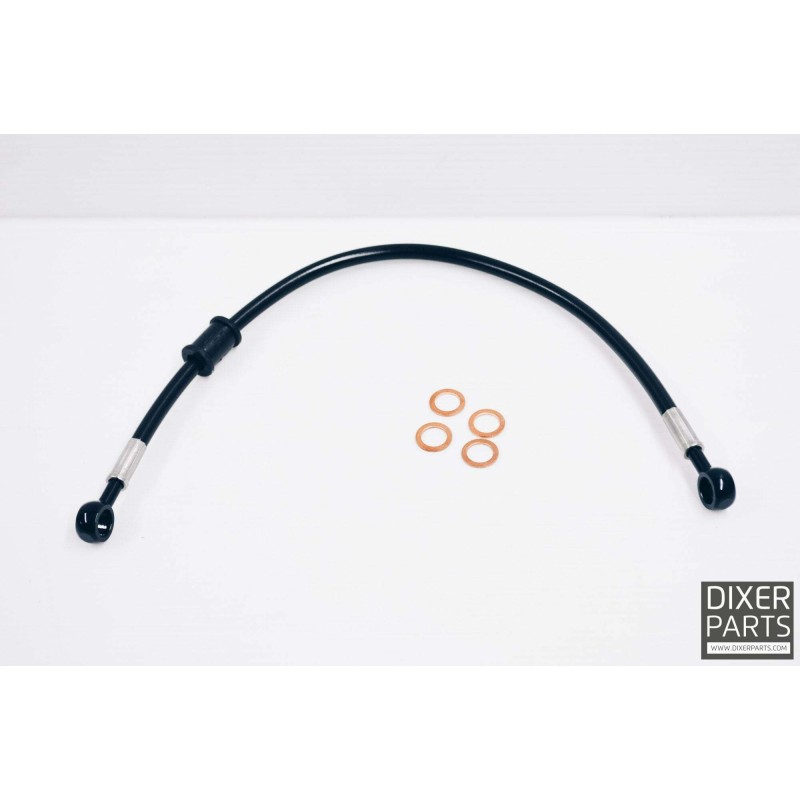 Dapper Motor — Steel Braided Brake Line 33cm – BMW K75 K100 K1100 for Dixer Parts Sets