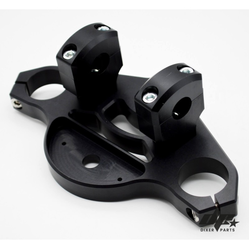 Kaufen Obere Gabelbrücke BMW K75 K100 CNC Aluminium +Risers — Dapper Motor Dapper Motor — Obere Gabelbrücke BMW K75 K100 CNC Aluminium +Risers | Motorrad-Federung
