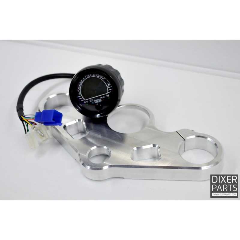 Koop Bovenste Kroonplaat BMW K75 K100 54mm Accel CNC Aluminium — Dapper Motor Dapper Motor — Bovenste Kroonplaat BMW K75 K100 54mm Accel CNC Aluminium | motorvering