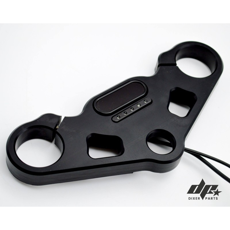 Kaufen Obere Gabelbrücke CNC Aluminium BMW K75 K100 Schwarz Eloxiert — Dapper Motor Dapper Motor — Obere Gabelbrücke CNC Aluminium BMW K75 K100 Schwarz Eloxiert | Motorrad-Federung