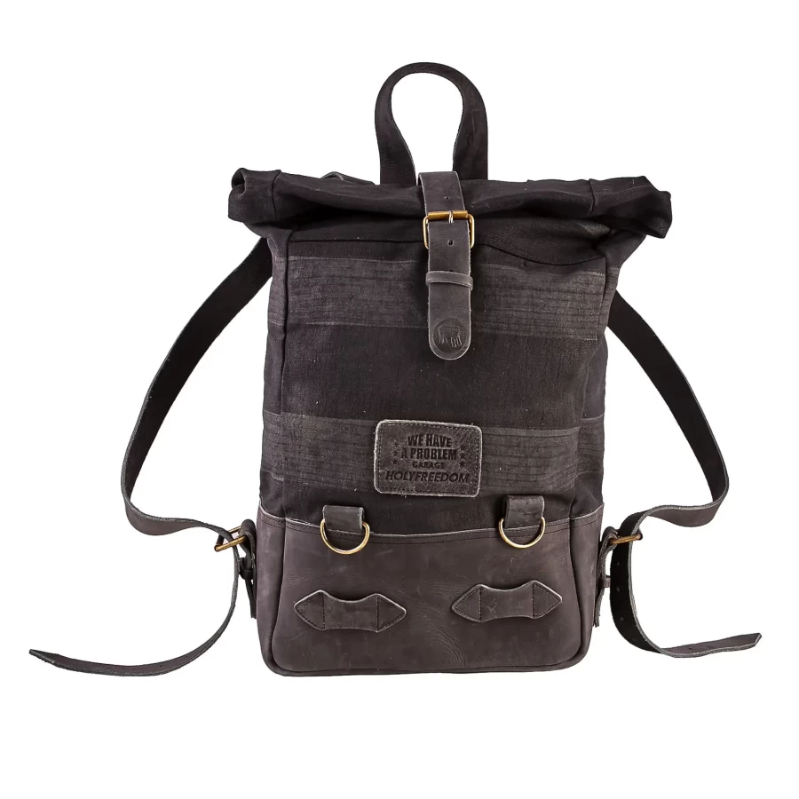 Dapper Motor — Holy Freedom Back to Black Backpack