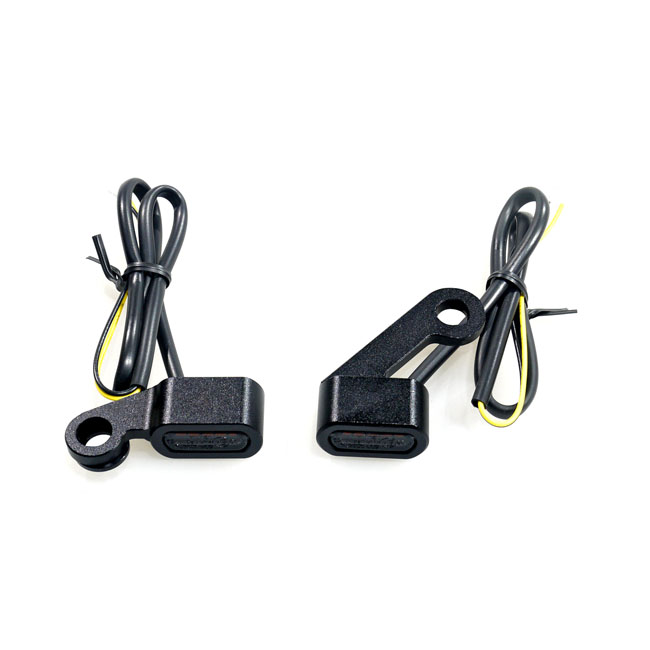 Acheter MCS — Fastline, ensemble clignotants LED sous guidon. Noir, lentille fumée — Dapper Motor Dapper Motor — MCS — Fastline, ensemble clignotants LED sous guidon. Noir, lentille fumée | éclairage moto