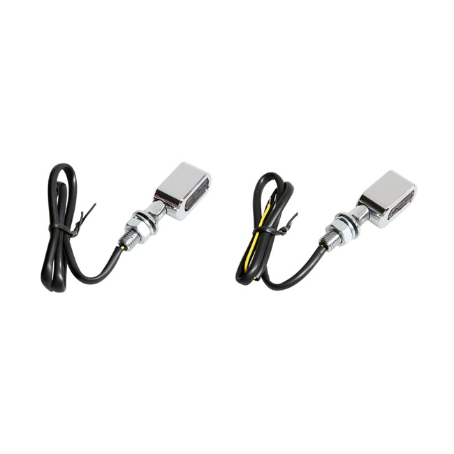 Buy MCS — Fastline, LED 3-1 taillight/turn signals. Chrome/smoke lens — Dapper Motor Dapper Motor — MCS — Fastline, LED 3-1 taillight/turn signals. Chrome/smoke lens | motorcycle lighting