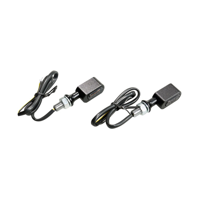 Buy MCS — Fastline, kit intermitentes LED. Negro, lente ahumada — Dapper Motor Dapper Motor — MCS — Fastline, kit intermitentes LED. Negro, lente ahumada | iluminación moto