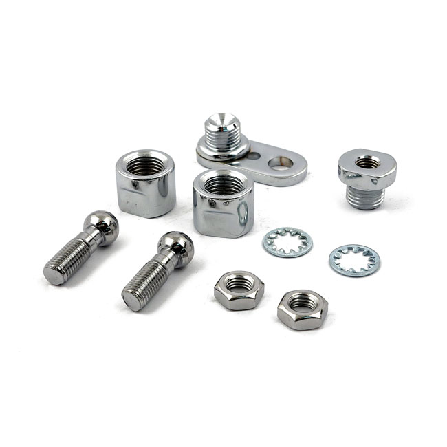 Buy MCS — H-D front turn signal swivel kit. Chrome — Dapper Motor Dapper Motor — MCS — H-D front turn signal swivel kit. Chrome | motorcycle lighting