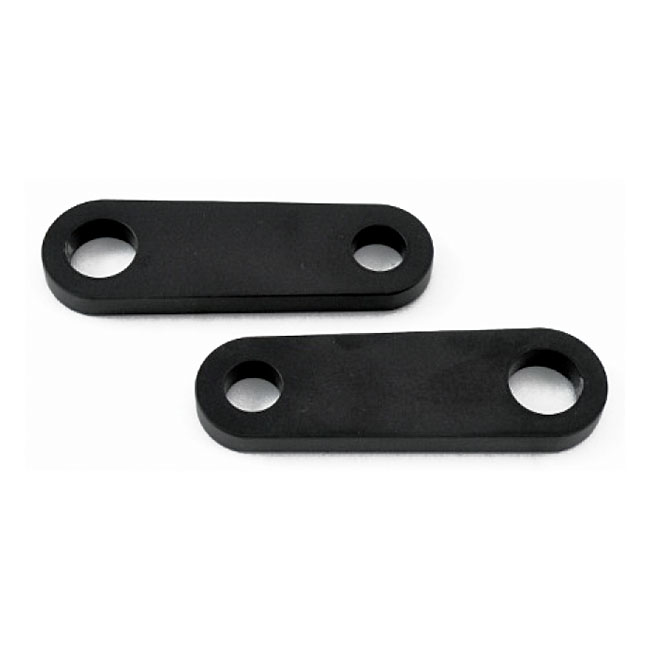 Buy MCS — XL Sportster turn signal mount brackets. Rear. Black — Dapper Motor Dapper Motor — MCS — XL Sportster turn signal mount brackets. Rear. Black | motorcycle lighting