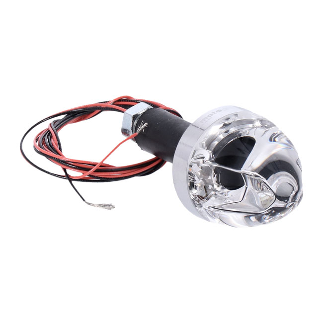 Acheter Motogadget — clignotants cone mo.blaze intégrés au guidon. Poli — Dapper Motor Dapper Motor — Motogadget — clignotants cone mo.blaze intégrés au guidon. Poli | éclairage moto