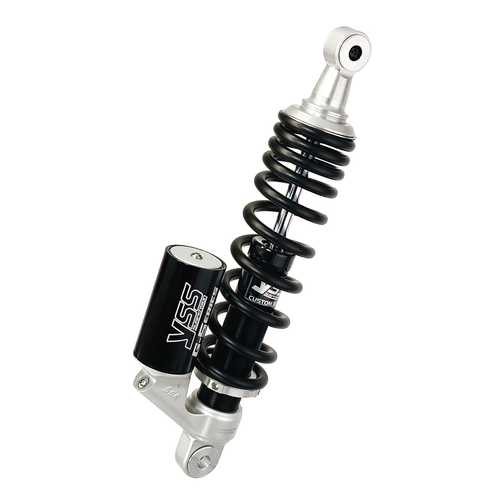 Dapper Motor — YSS MCU302-385T-CB Mono Schokdemper — BMW K100 RS 16V — 385mm Black/Black