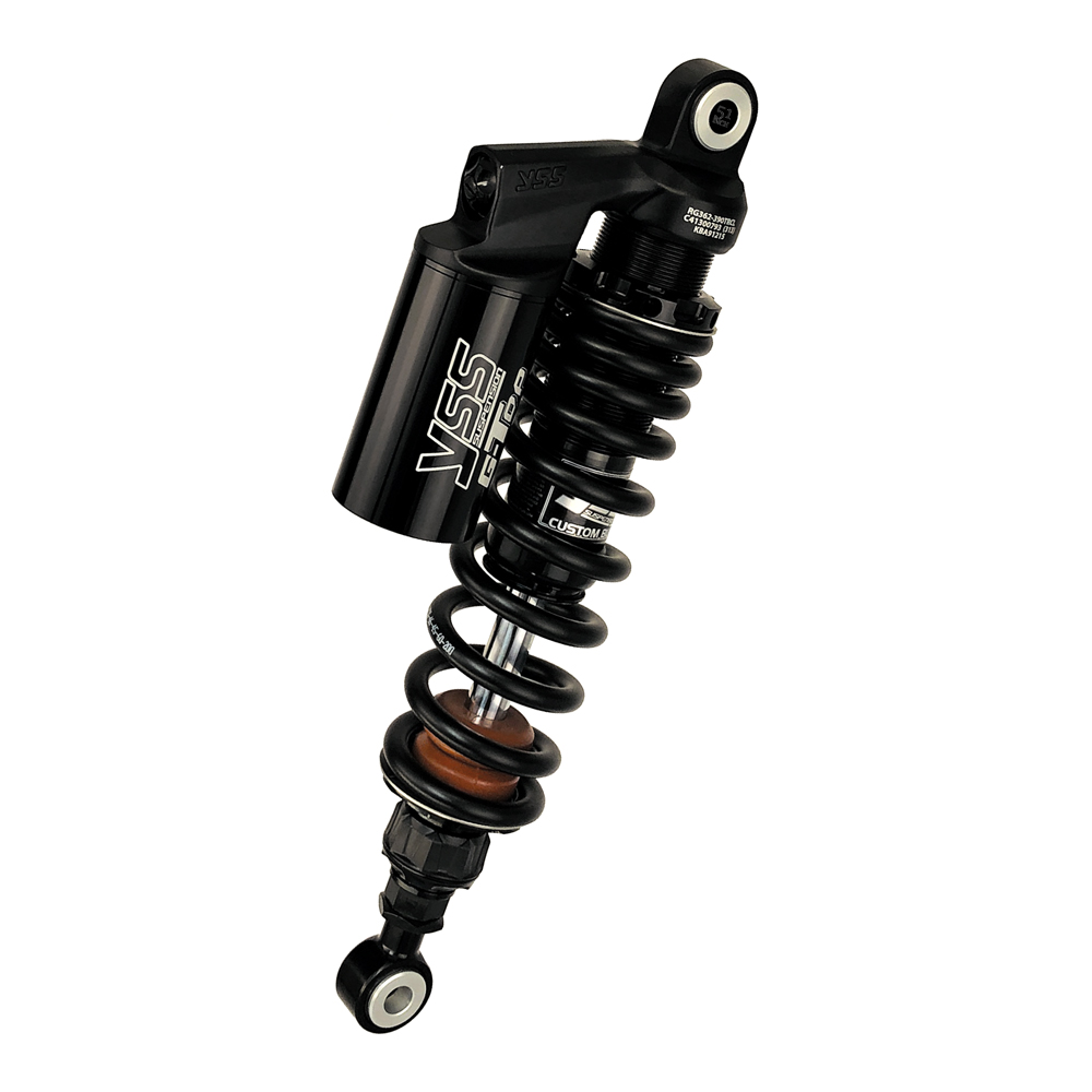 Dapper Motor — YSS MG366-350TRCL-CB Mono Schokdemper — BMW K100 — 350mm Black/Black